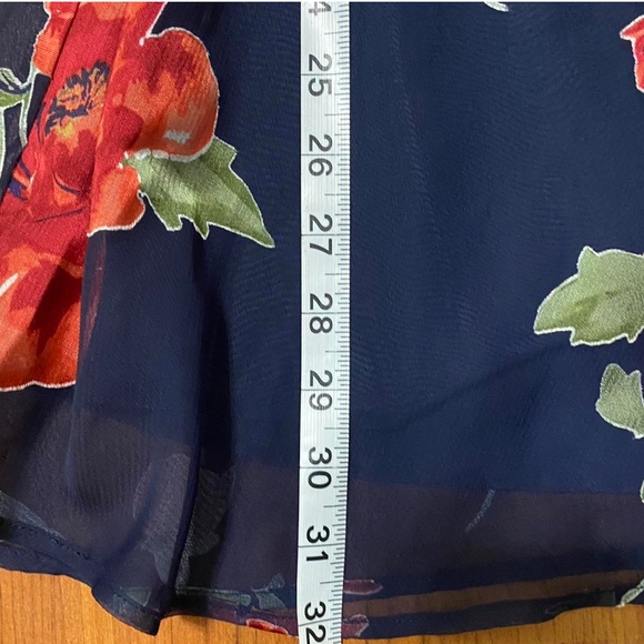 Lovers + Friends Women's Navy and Red Dress - Picture 4 of 5